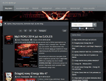 Tablet Screenshot of blog.djoles.pl